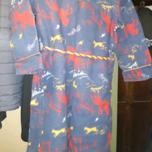 Kids vintage Roy Rogers bath robe - Picture 4 of 4